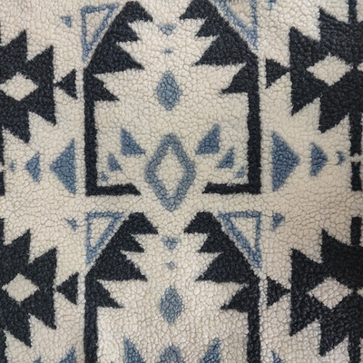 Odzież Sherpa Fleece 100% przędza poliestrowa barwiona 300GSM tkanina Sherpa