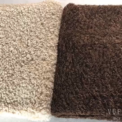 Jednolity kolor Faux Sherpa Fleece Teddy Bear 300gsm Płaszcz zewnętrzny ciepły
