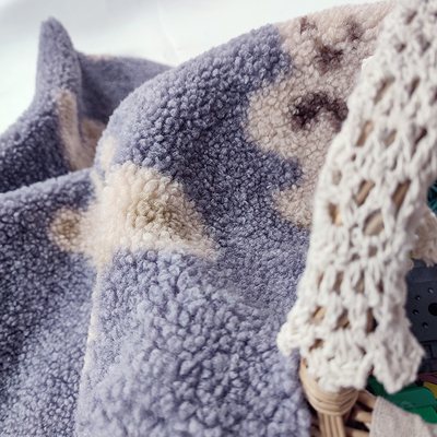 Teddy Bear Sherpa Fleece 330 Gsm 100% poliester Niedźwiedź z nadrukiem