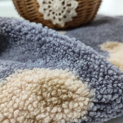 Teddy Bear Sherpa Fleece 330 Gsm 100% poliester Niedźwiedź z nadrukiem