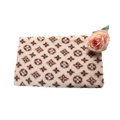 Wysoka trwałość Faux Fleece Sherpa Fabric 360Gsm Miękkie i wygodne