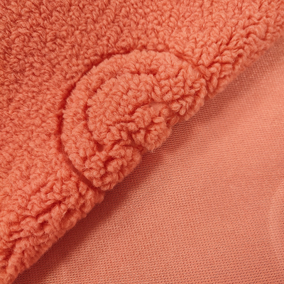 Miękka, wygodna tkanina z nadrukiem Sherpa Fleece 150D MOQ 1000 kilogramów 450gsm
