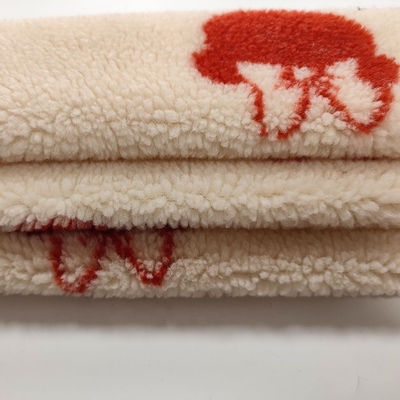 100% poliestrowa przędza żakardowa Sherpa barwiona 650gsm 288F