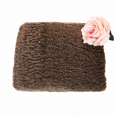 Jednolity kolor Faux Sherpa Fleece Teddy Bear 300gsm Płaszcz zewnętrzny ciepły