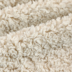 Jednolity kolor Faux Sherpa Fleece Teddy Bear 300gsm Płaszcz zewnętrzny ciepły