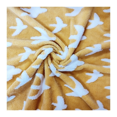Tkanina żakardowa Shu Velveteen 300gsm na okrycie sofy 100% poliestrowa pluszowa tkanina polarowa
