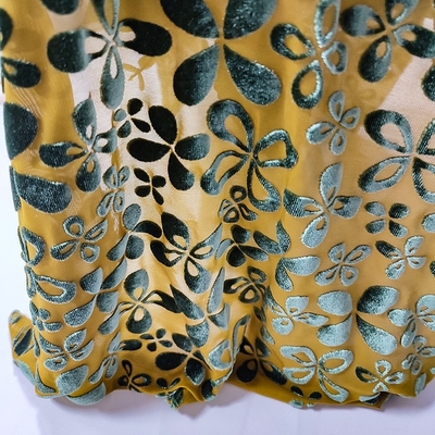 Kwiatowy wzór koreański aksamitny materiał 140gsm na szalik damski