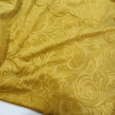 Wytłaczana sofa 3D Holland Velvet Fabric 320gsm 150D