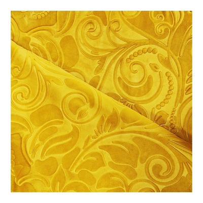 Wytłaczana sofa 3D Holland Velvet Fabric 320gsm 150D