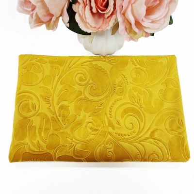 Wytłaczana sofa 3D Holland Velvet Fabric 320gsm 150D