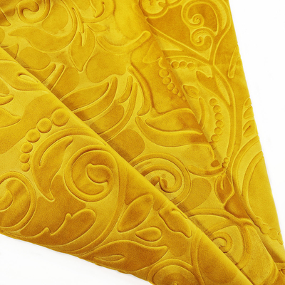 Wytłaczana sofa 3D Holland Velvet Fabric 320gsm 150D