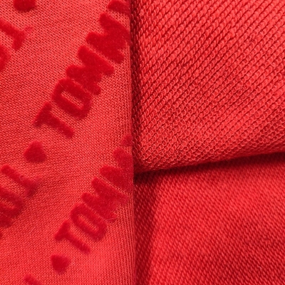 95% bawełna 5% poliester francuska tkanina frotte 310gsm na sweter