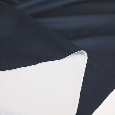 Wiązana czarno-biała tkanina domowa Tkanina żakardowa 288F Micro Polar Fleece